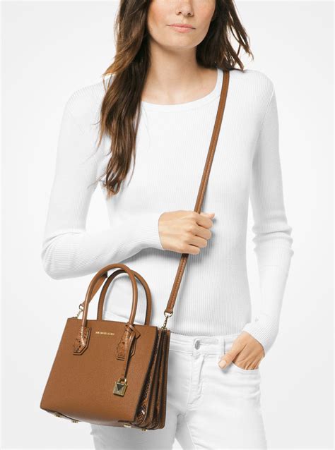 michael kors handbags pebble leather|michael kors crossbody strap handbags.